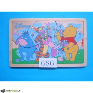 Winie de Pooh 6 st nr. 6039-02