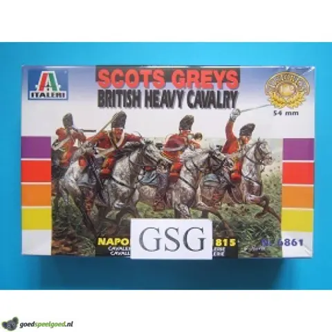 Scots Greys Britsh Heavy Calvalry 1:32 nr. 6861-01