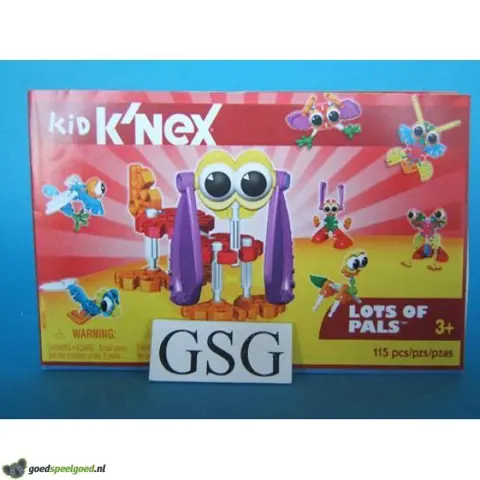 Kid knex lots of pals bouwvoorbeeld nr. 85335-302