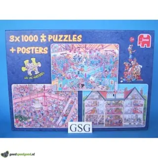 Jan van Haasteren 3x 1000 st nr. 81058-02