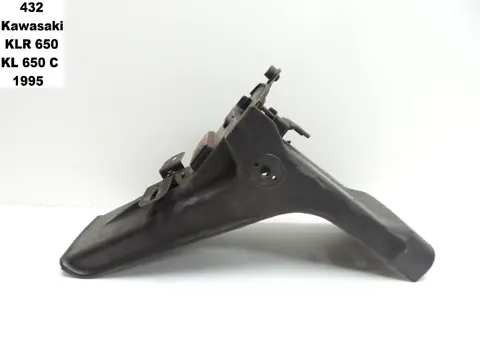 KENTEKENPLAATHOUDER Kawasaki KLR 650 1987 - 2007