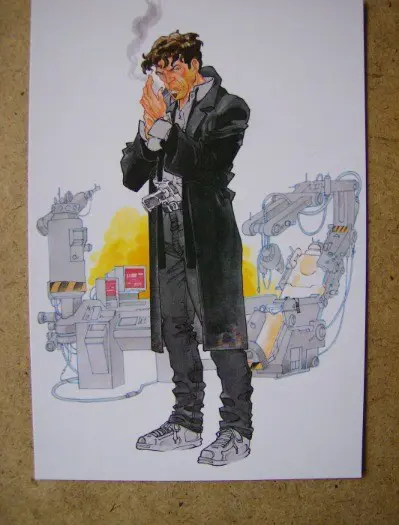 De duisternis voorbij ansichtkaart adv5395