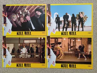KILL    BILL : Vol.  1    NED.     lobbycard set.