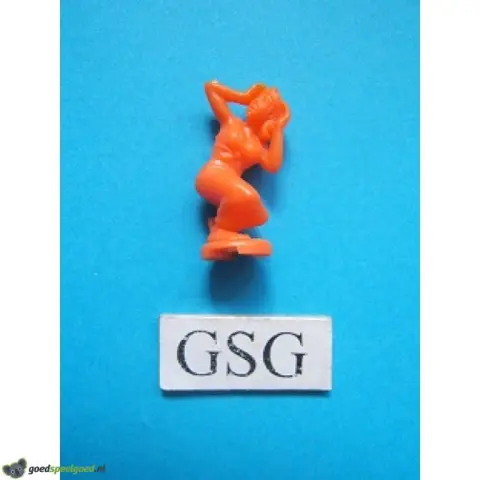 Atlant vrouw oranje nr. 60954-02