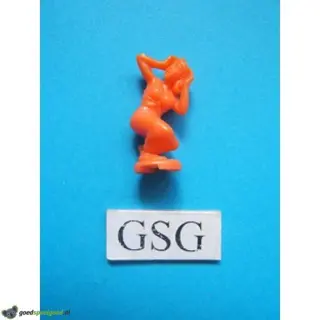 Atlant vrouw oranje nr. 60954-02