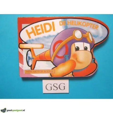 Heidi de helikopter mini motor boekje nr. 110141-01