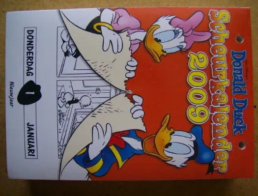Donald duck scheurkalender 2009 adv6095