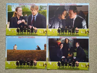 DEATH   AT  A   FUNERAL     lobbycard set.