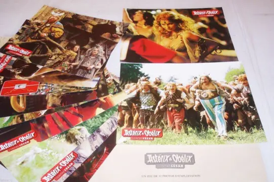 ASTERIX en OBELIX CONTRE CESAR lobbycard set.