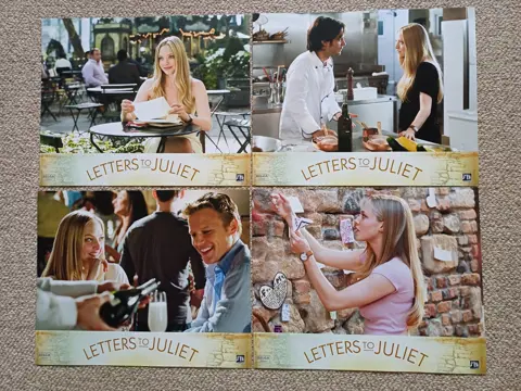 LETTERS TO JULIET lobbycard set.