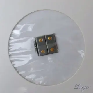 Cartier Santos Steel / Gold Link 13,50 MM 2 Pcs