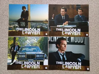 THE    LINCOLN    LAWYER     lobbycard set.