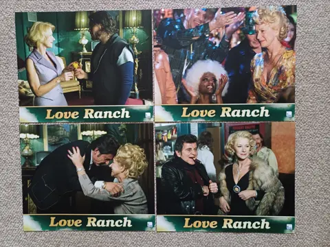 LOVE    RANCH     lobbycard set.