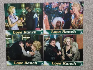 LOVE    RANCH     lobbycard set.
