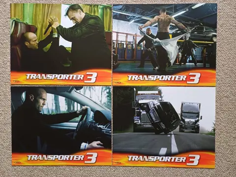 TRANSPORTER  3     lobbycard set.