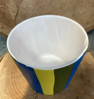 BLOEMPOT RAINBOW 12,5 cm NIEUW