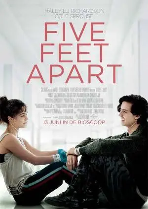FIVE FEET APART filmposter.