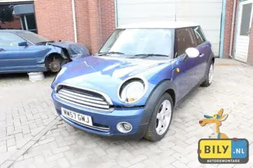 MINI R56 cooper '07 zijschade BILY bmw autodemontage