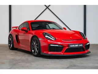 Porsche Cayman GT4 | 3.8 Handgeschakeld | Indian Red | Carbon Interieur | Sportuitlaat | Cruise Cont