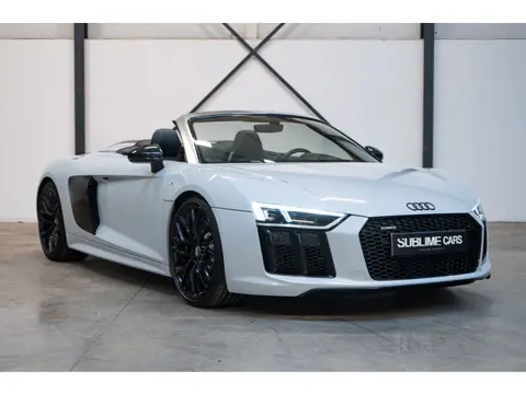 Audi R8 Spyder 5.2 FSI quattro | Suzuka Gray | B&O | Sportuitlaat | BTW-Auto | Dyn. LED | Virtual Co