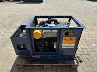 Mitsubishi S4Q2 Stamford 20 kVA marine generatorset