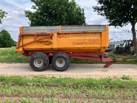 Miedema Kipper 13 ton aanhanger / kar (bj 1998)