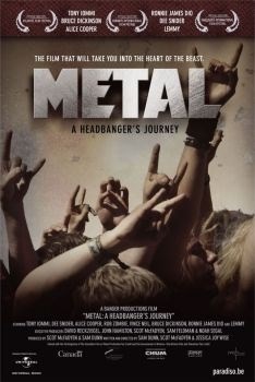 METAL : A HEADBANGER ' S JOURNEY filmposter.