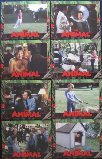 THE ANIMAL lobbycard set.