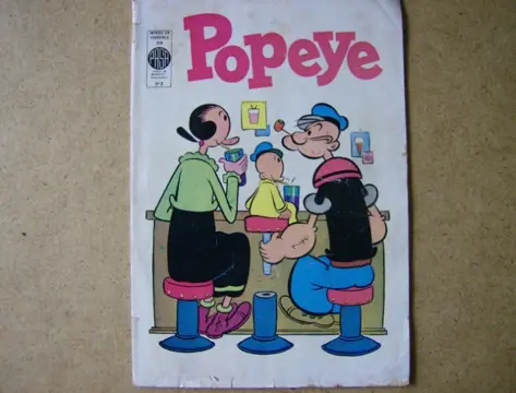 Popeye comic venezuelaans adv6385