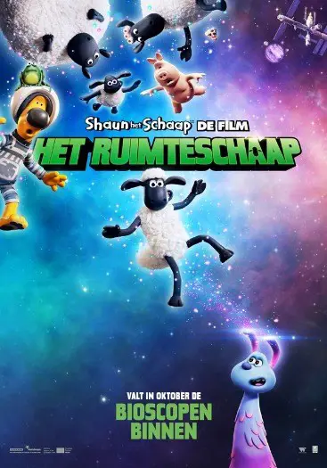 SHAUN HET SCHAAP : HET RUIMTESCHAAP filmposter.