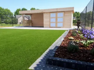 Tuinhuis-Blokhut Arhus : 3296+3263 x 2416mm