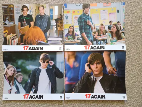 17 AGAIN lobbycard set.