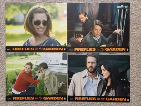 FIREFLIES IN THE GARDEN lobbycard set.