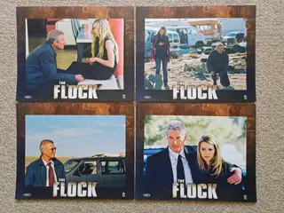 THE    FLOCK     lobbycard set.
