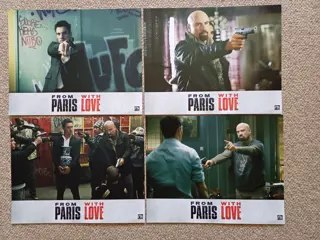 FROM    PARIS    WITH    LOVE     lobbycard set.