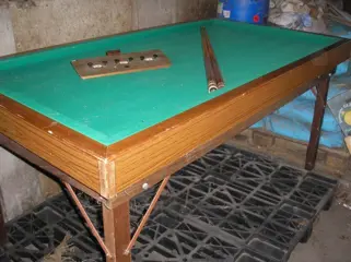 Biljarttafel, homas - b40 - 2 keus - teller