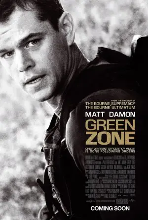 GREEN ZONE filmposter.
