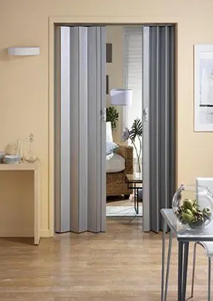 Grosfillex vouwdeur Spacy Aluminium 85x205