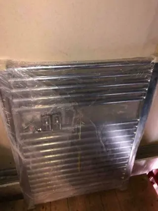 MAGAZIJN OPRUIMING Plieger radiator 55x75 chroom uitvoering