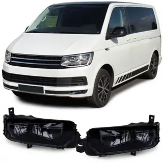 Mistlampen Volkswagen Transporter T6 | Kleur Zwart/Smoke