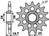 VOORTANDWIEL Aprilia RSV 1000 1998 - 2000 / 2001 - 2003 /