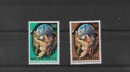 UNO-Geneve Michel nr. 43-44 Postfris