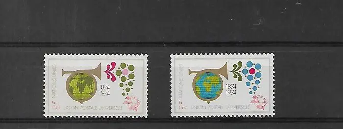 UNO-Geneve Michel nr. 39-40 Postfris