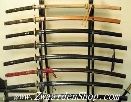 Scherpe samurai zwaarden (sabel, mes, zwaard, messen, dolk