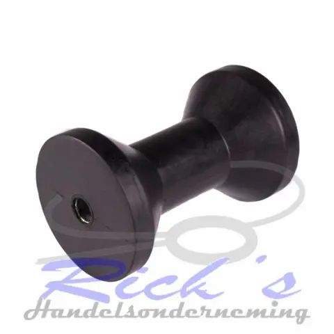 Bootrol, kielrol, boegrol, trailer rol met asbuis 78 x120 mm