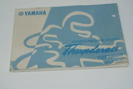 INSTRUCTIEBOEKJE Yamaha YZF R1 1998 - 1999