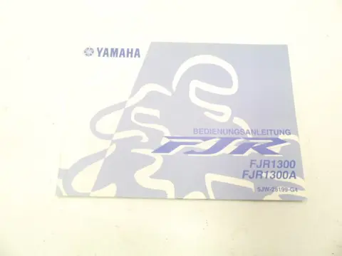 INSTRUCTIEBOEKJE Yamaha FJR 1300 2003 - 2005