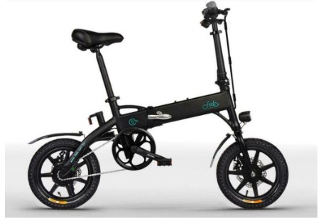FIIDO D1 Folding Electric Moped Bike 11.6Ah Li-ion Battery