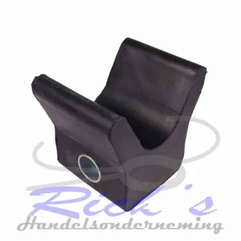Bootvangmuil, boegvanger, bootkussen 90 mm