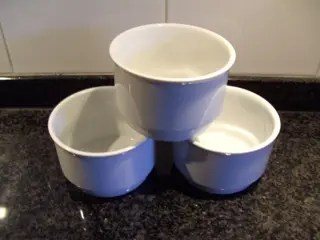 OVENSCHAALTJES hoog 7 cm 3 STUKS